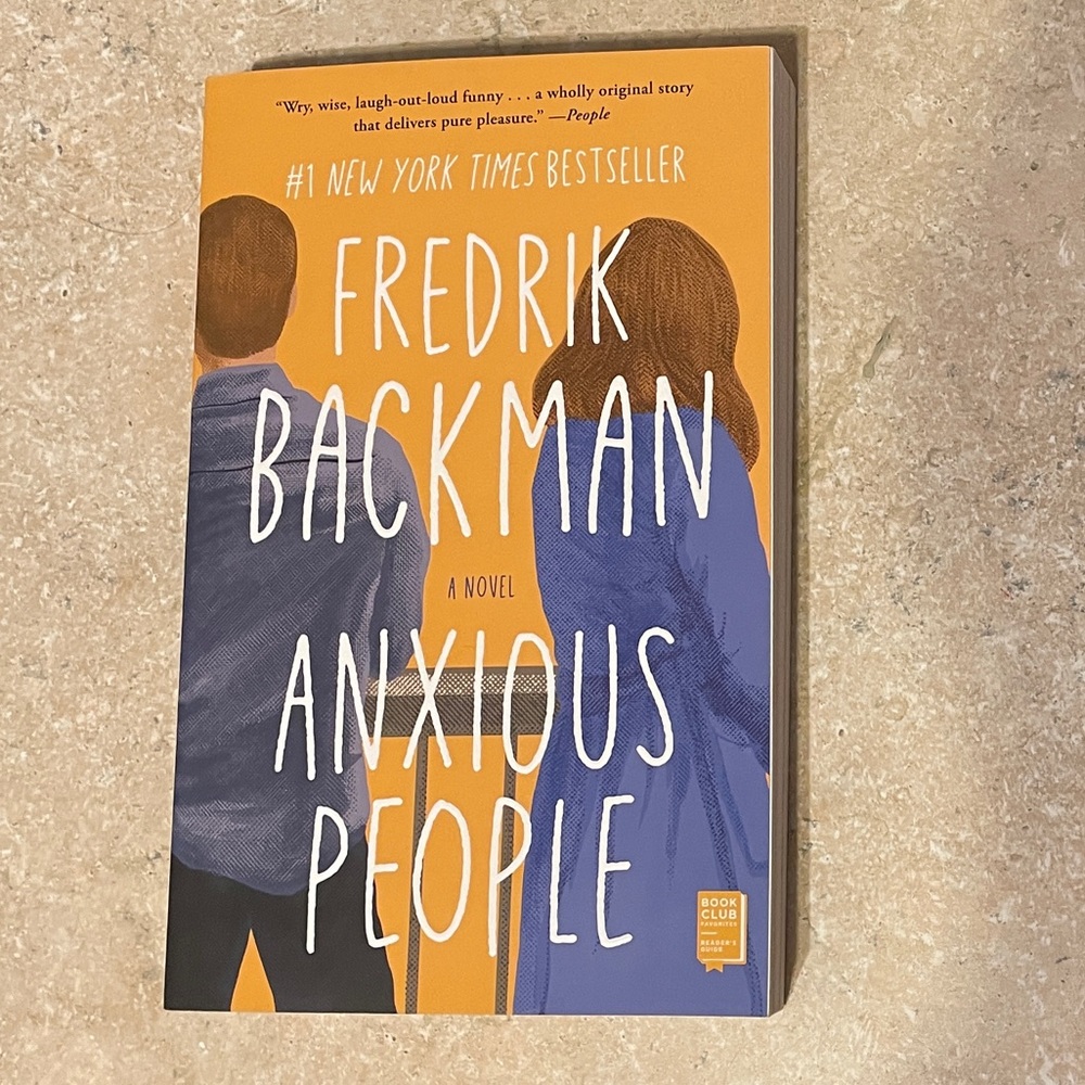 Frederick Bachman’s Anxious People-A Novel. Paperback